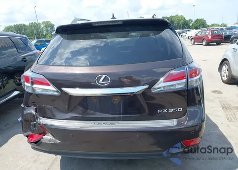 2013 Lexus Rx 350 z USA, uszkodzony, nr VIN 2T2BK1BA4DC200482